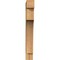 Ekena Millwork Westlake Block Rough Sawn Bracket, Western Red Cedar, 4"W x 20"D x 32"H BKT04X20X32WTL05RWR - alternate 4